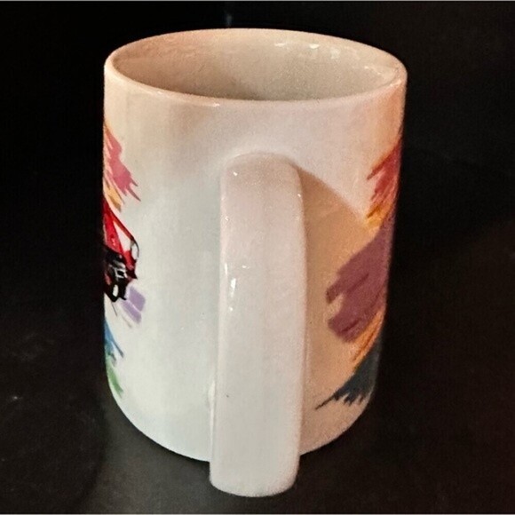 Shanty Mug 1950s Chevy Belair Collectible C Cole abstract coffee mug - Picture 5 of 9